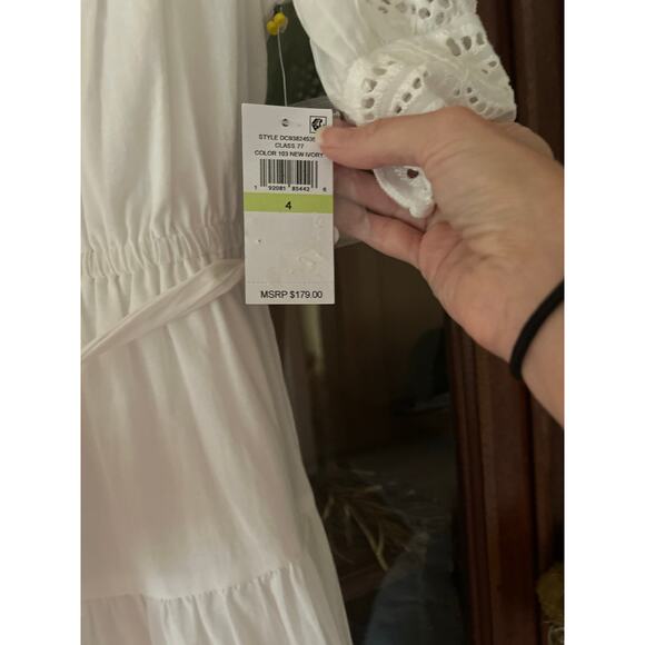 CeCe's White eyelet new with tag size 4 - Picture 5 of 7